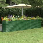 Strat înălțat grădină 332x40x68 oțel vopsit electrostatic GartenMobel Dekor