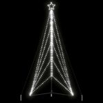 Instalație brad de Crăciun 615 LED-uri, alb rece, 404,5 cm GartenMobel Dekor