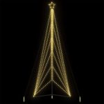 Instalație brad de Crăciun 861 LED-uri, alb cald, 478 cm GartenMobel Dekor