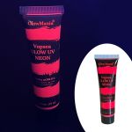 Vopsea glow uv neon roz pentru body painting, pe baza de apa, cantitate 25 ml MultiMark GlobalProd