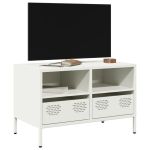 Dulap TV, alb, 68x39x43,5 cm, oțel laminat la rece GartenMobel Dekor