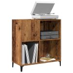 Dulap pentru discuri lemn vechi 84,5x38x89 cm lemn prelucrat GartenMobel Dekor