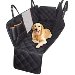 Husa Bancheta Auto sau Portbagaj pentru Transport Caine, Pisica, Animale cu Plasa Mesh si Buzunare, Material Gros Impermeabil