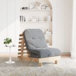 Canapea futon cu saltea, 70x206x11 cm, lemn masiv de pin GartenMobel Dekor