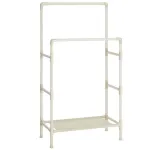 Suport pentru haine, Artool, cu raft incaltaminte, crem, max 70 kg, 83x45x157 cm GartenVIP DiyLine