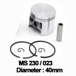 Piston complet Stihl: MS 230, 023 (40mm) - PowerTool TopQuality