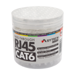 Mufa RJ-45 UTP Cat.6 EZ Passthrough (100 buc) RJ45-CAT6-EZ-JAR SafetyGuard Surveillance