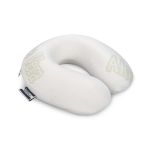 Perna calatorie Somnart Memory, cu spuma de memorie si husa detasabila si lavabila, Aloe Vera Relax KipRoom