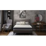 Saltea cu memorie Somnart Optimax Memory 140x190, inaltime 18cm, husa 3D detasabila si lavabila, rulata, cu manere, fermitate medie Relax KipRoom