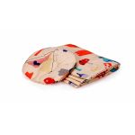 Set paturica + pernuta formarea capului bebelusului SomnArt, model Bufnite Relax KipRoom
