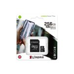 Card de Memorie MicroSD Kingston Select Plus, 256GB, Adaptor SD, Class 10 SafetyGuard Surveillance