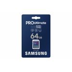 Card memorie microSD, Samsung PRO Ultimate, 64 GB, alb SafetyGuard Surveillance