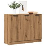 Dulap, stejar artizanal, 90,5x30x70 cm, lemn prelucrat GartenMobel Dekor