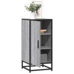 Dulap, gri sonoma, 35,5x35x76 cm, lemn prelucrat și metal GartenMobel Dekor