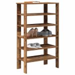 Pantofar, Lemn vechi, 61x32x105 cm, lemn compozit GartenMobel Dekor