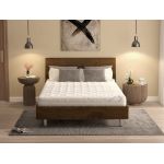 Saltea cu spumă poliuretanică HypoallergenicMed PolyCotton 140x200, hipoalergenică, husă lavabilă și detașabilă cu fermoar, fermitate medie Relax KipRoom