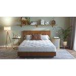 Saltea cu spuma poliuretanica Somnart HypoallergenicMed Antibacteria, 160x200, inaltime 18 cm, antibacterii, husa detasabila, fermitate medie Relax KipRoom