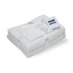 Set prosoape bumbac Somnart, 600gsm, de fata 50x90 cm + de corp 70x140 + de maini 30x50 cm, alb optic Relax KipRoom