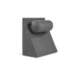 Perna Relax TV 60x68x30cm, ortopedica pentru citit, antireflux, cu husa detasabila, confortabila si rezistenta la spalari multiple la 40 grade, Gri Relax KipRoom