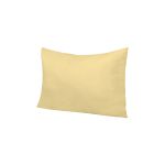 Perna 50x70 Somnart Belina, microfibra, lavabila la masina, vidata, Galben Relax KipRoom