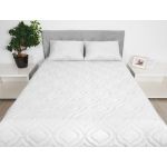 Pilota de vară 180x200 Somnart Belina, microfibra, lavabila la masina, vidata, Alb Relax KipRoom