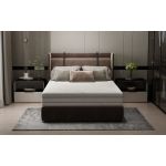 Saltea cu memorie Somnart Memory Tencel 140x200, înălțime 26 cm, 7 zone, aerisiere 3D AirMesh, husa detasabila si lavabila, fermiate medie Relax KipRoom