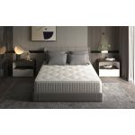Saltea cu memorie Somnart Silver Relax 120x200, înălțime 24 cm, husă cu ioni de argint, cu mânere, fermitate medie Relax KipRoom