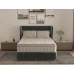 Saltea cu memorie si arcuri Bambus Super Confort Pocket Multilayer 140x200, inaltime 25 cm, husa matlasata, sistem 3D, manere, fermitate medie Relax KipRoom