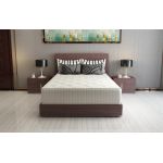 Saltea cu memorie si arcuri Silver Evolution Pocket Spring, Horeca, 160x200, inaltime 30 cm, husa cu ioni de argint, fermitate ridicata Relax KipRoom