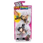 TECH DECH SK8 CREW PACHET 2 SETURI PLACA SI FIGURINA 9.6CM SAPCA NEAGRA SI CASCA NEAGRA SuperHeroes ToysZone