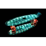 Penny board Mad Cruiser Full LED ABEC 7-albastru FitLine Training