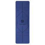Saltea Yoga HMS YM10 TPE,  Albastru Inchis FitLine Training