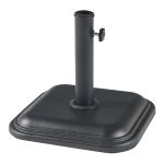 Suport umbrela soare Biccari 35x35x4,5cm beton negru 11kg [casa.pro] HausGarden Leisure