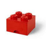 LEGO Cutie depozitare LEGO 2x2 cu sertar, rosu Quality Brand