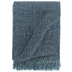Pătură decorativă, albastru indigo, 220 x 250 cm, bumbac GartenMobel Dekor