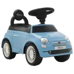 Mașinuță fără pedale Fiat 500 albastru  GartenMobel Dekor