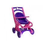 Carucior pentru papusa MyKids 0122/02 Mov-Roz GreatGoods Plaything