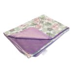 Patura pentru copii Klups  Velvet Kids Summer Pink Flowers G013 GreatGoods Plaything