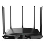 Router Wi-Fi 6e, AX5700 TriBand 2.4/5GHz/6GHz, 861+2402+2402 Mbps, 5x6dBi, 4 x Gigabit - TENDA TND-RX27-PRO SafetyGuard Surveillance