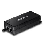 Injector Gigabit PoE+'putere 30W - TRENDnet TPE-115GI SafetyGuard Surveillance