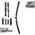 Ștergător profesional 20"/50cm - multiadaptor - CARGUARD Best CarHome