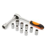 Set chei tubulare - 12 buc. - 1/2" - 10 - 24 mm Best CarHome