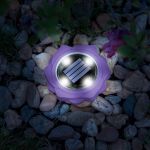 Lampă solară LED - violet - alb rece - 11,5 x 2,3 cm Best CarHome