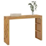 Consolă 110x35x75 cm din lemn masiv de tec GartenMobel Dekor