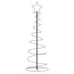 Con de lumină pentru brad de Crăciun 100 LED-uri alb cald 150cm GartenMobel Dekor