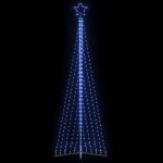 Instalație brad de Crăciun 495 LED-uri, albastru, 300,5 cm GartenMobel Dekor