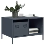 Măsuță de cafea, antracit, 68,5x50x43,5cm, oțel laminat la rece GartenMobel Dekor