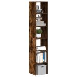 Biblioteci 2 buc, stivuibile, Stejar fumuriu, lemn prelucrat GartenMobel Dekor