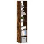 Biblioteci 2 buc, stivuibile, Stejar fumuriu, lemn prelucrat GartenMobel Dekor
