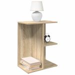 Noptiera Stejar Sonoma 46,5x29x61 cm Lemn prelucrat GartenMobel Dekor